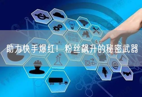 助力快手爆红！粉丝飙升的秘密武器