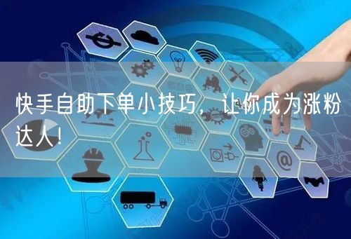 快手自助下单小技巧，让你成为涨粉达人！