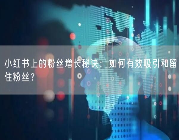 小红书上的粉丝增长秘诀：如何有效吸引和留住粉丝？