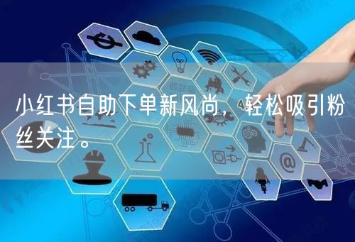 小红书自助下单新风尚，轻松吸引粉丝关注。