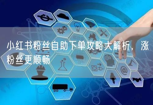 小红书粉丝自助下单攻略大解析，涨粉丝更顺畅