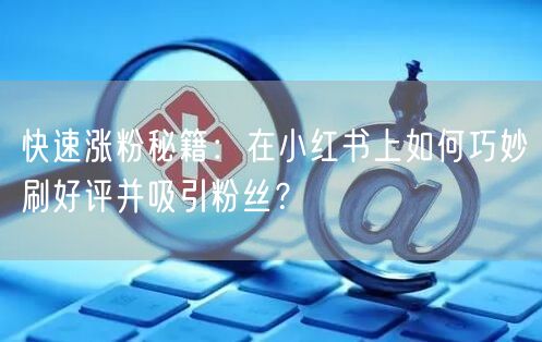 快速涨粉秘籍：在小红书上如何巧妙刷好评并吸引粉丝？