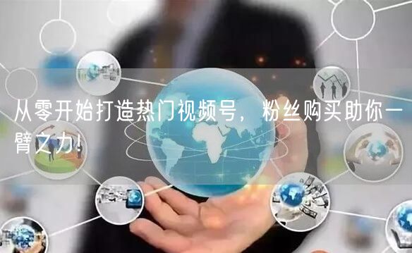 从零开始打造热门视频号，粉丝购买助你一臂之力！