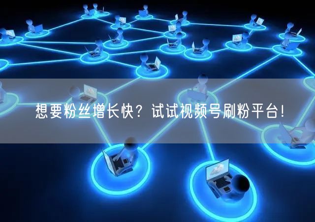 想要粉丝增长快？试试视频号刷粉平台！