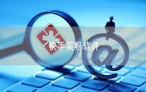 快手买粉软件
