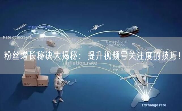 粉丝增长秘诀大揭秘：提升视频号关注度的技巧！