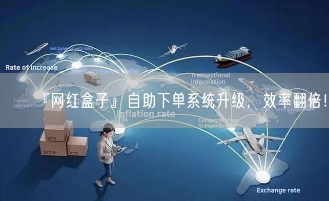 『网红盒子』自助下单系统升级，效率翻倍！